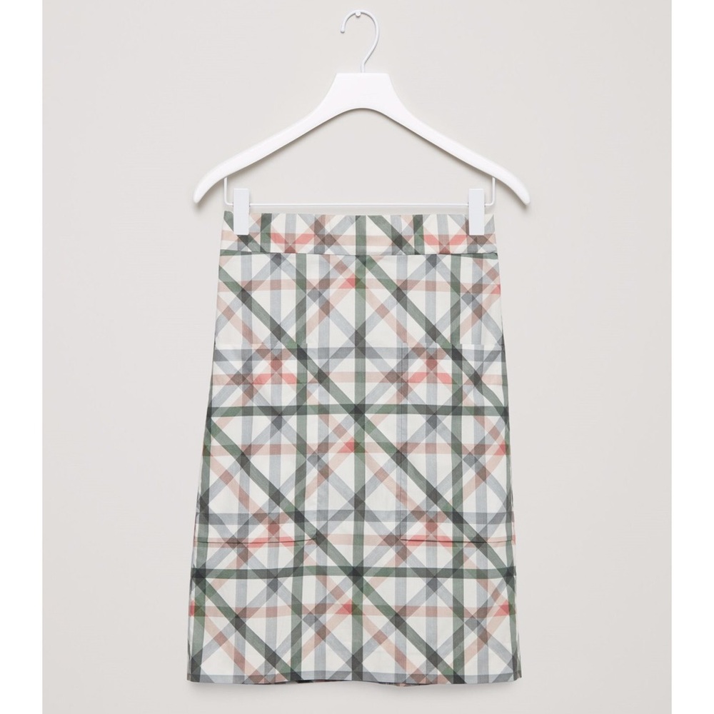 Brand New COS Plaid Skirt Size 4